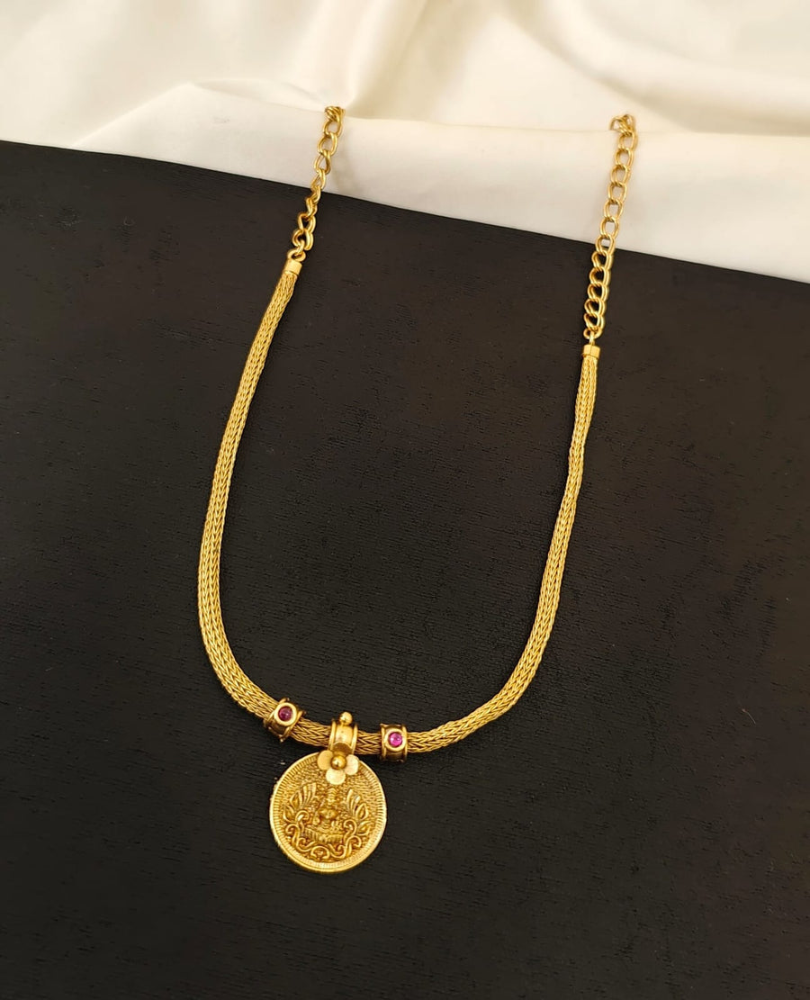 Antique Lakshmi Kasu Neckset