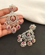 Diamond Inspired Statement Earrings