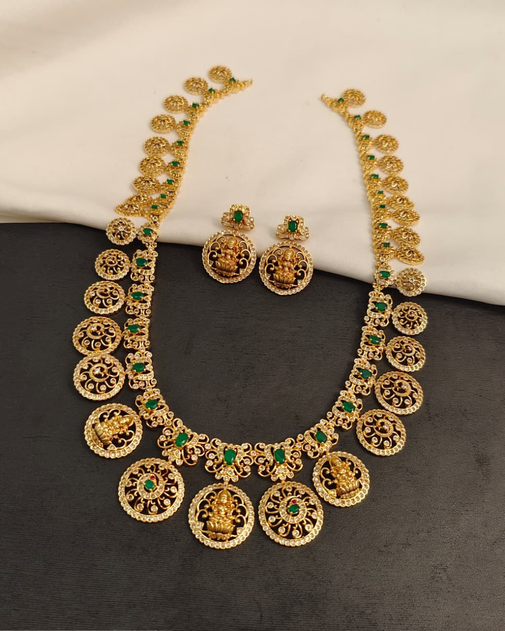 Gold Inspired Long Haram Set