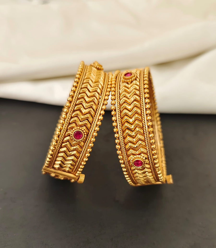 Gold Look Designer Bangles