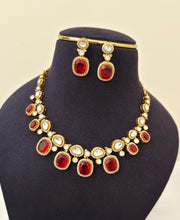 Moissanite Doublet Stone Necklace