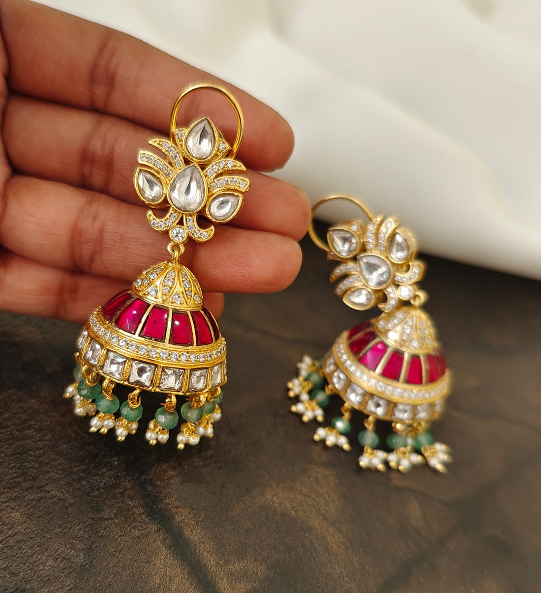 Jadau Kundan Earrings
