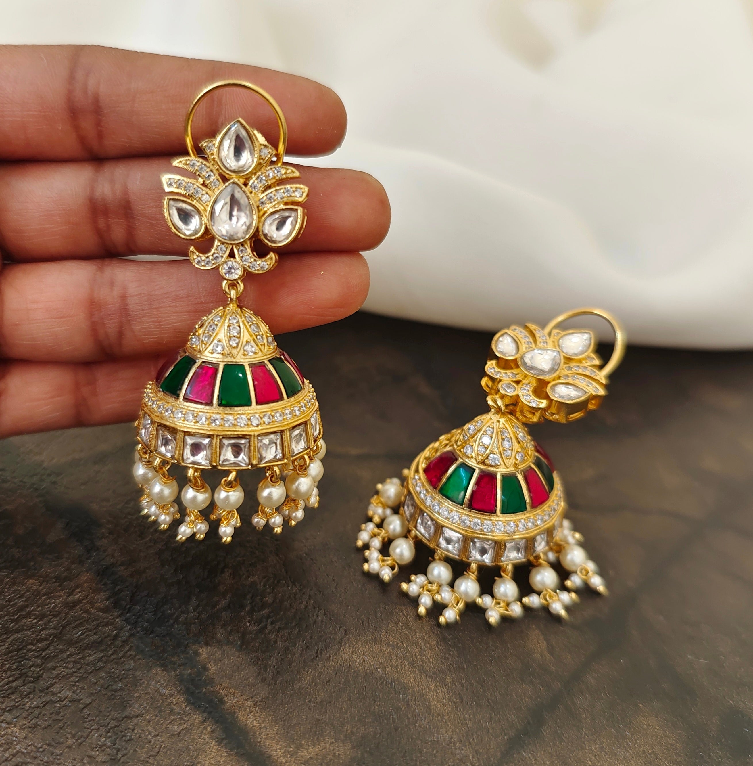 Jadau Kundan Earrings