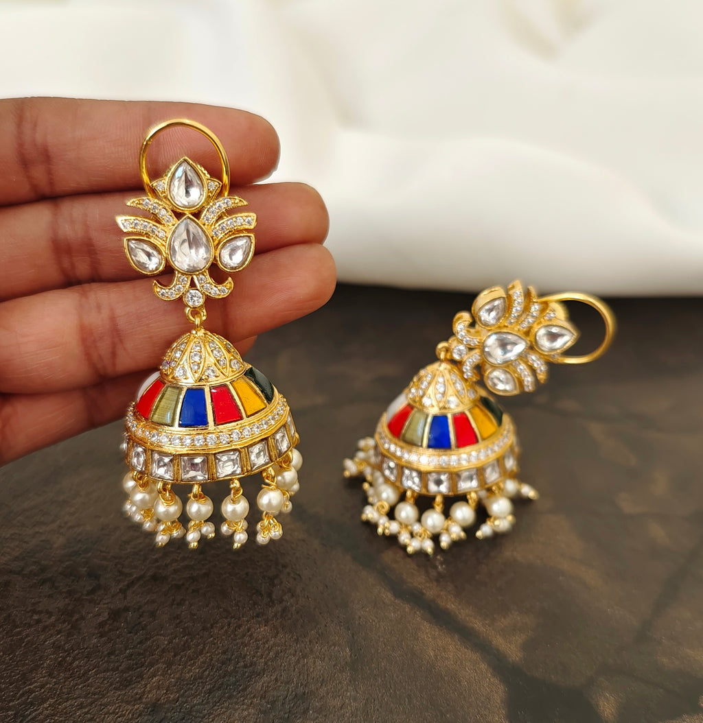 Jadau Kundan Earrings