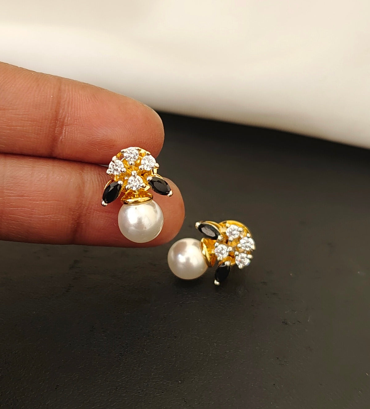 Diamond Look Studs