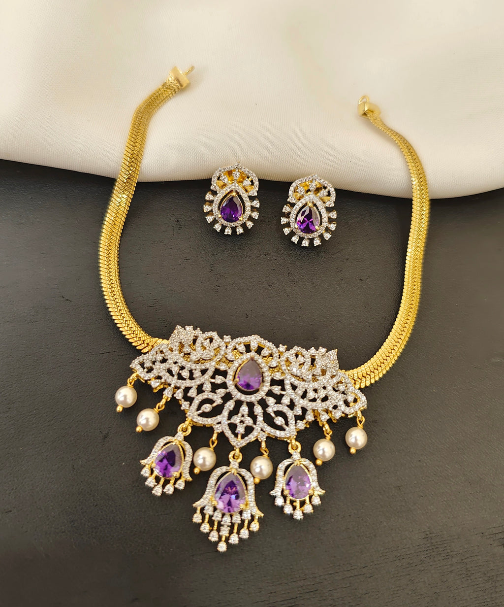 Diamond Inspired Neckset