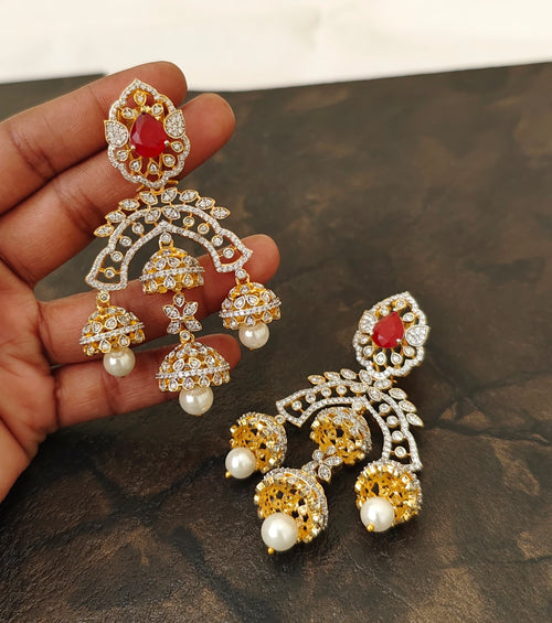 Diamond Inspired Earrings