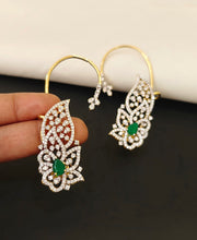 Diamond look Earcuffs