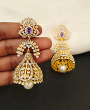Diamond Inspired Jhumkas