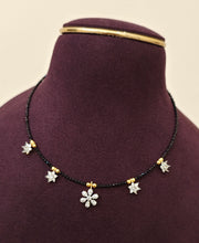 Diamond look Black Beads