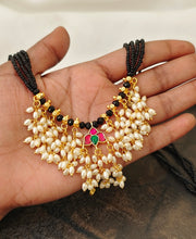 Jadau Guttapusala Black Beads