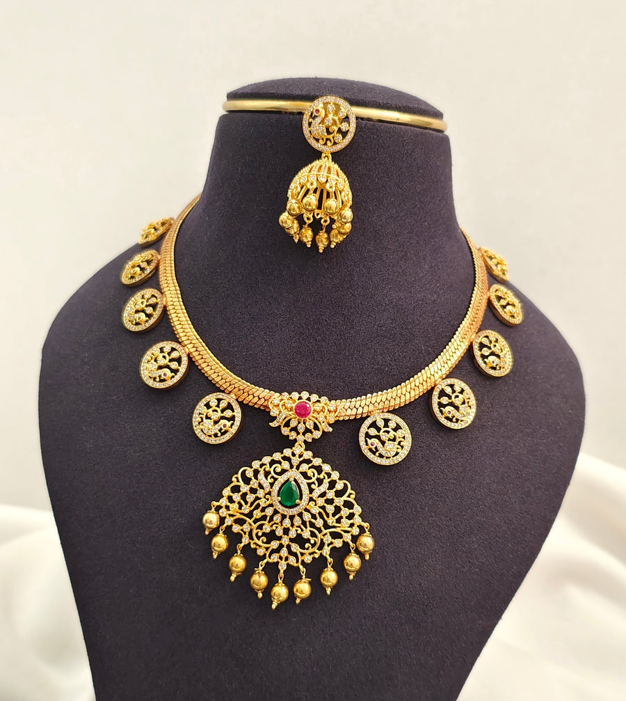 Gold Inspired Neckset