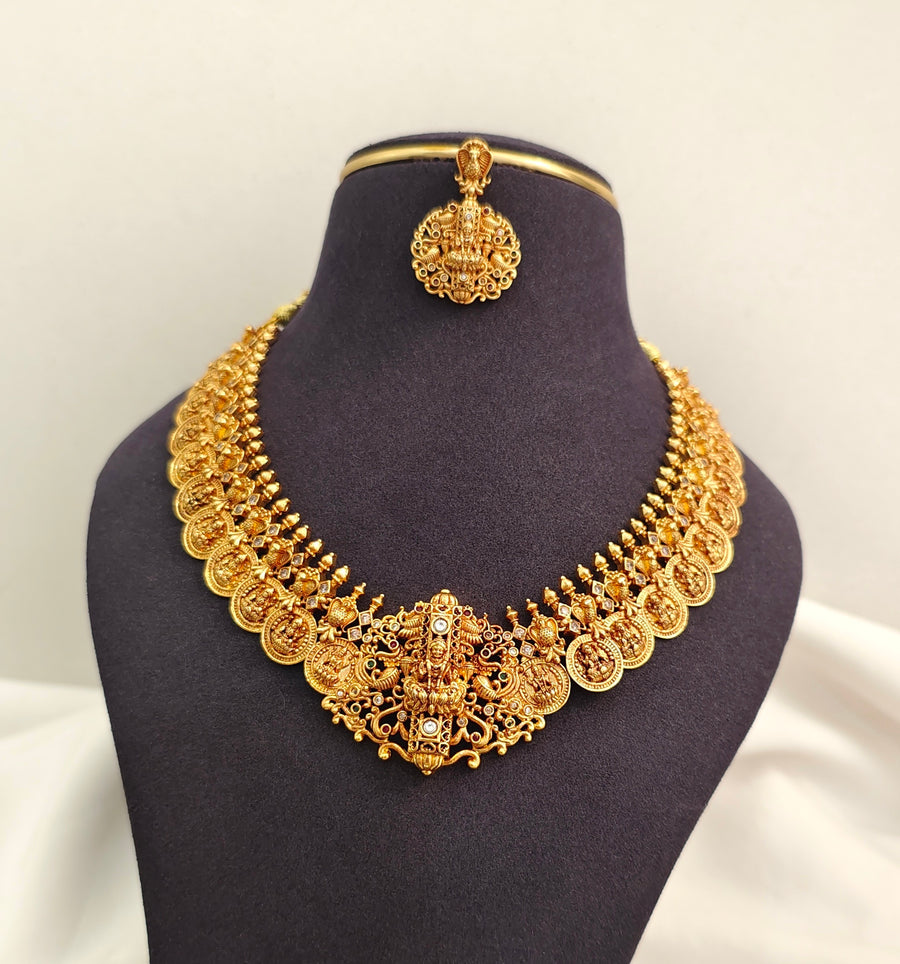 Gold Inspired Kasu Neckset