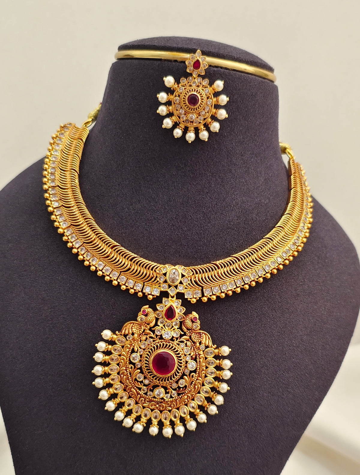 Jalebi Vintage Neckset 2