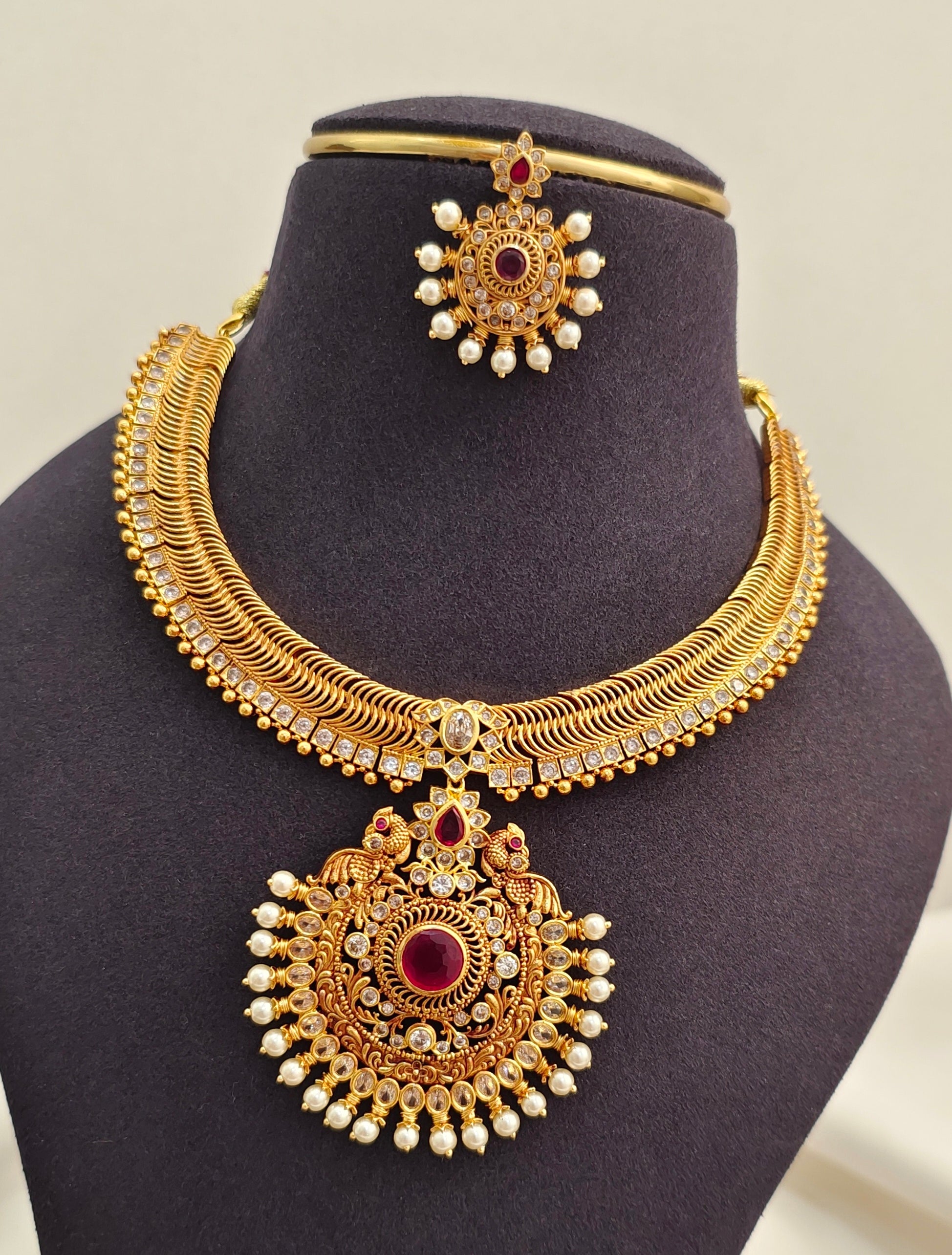 Jalebi Vintage Neckset 2