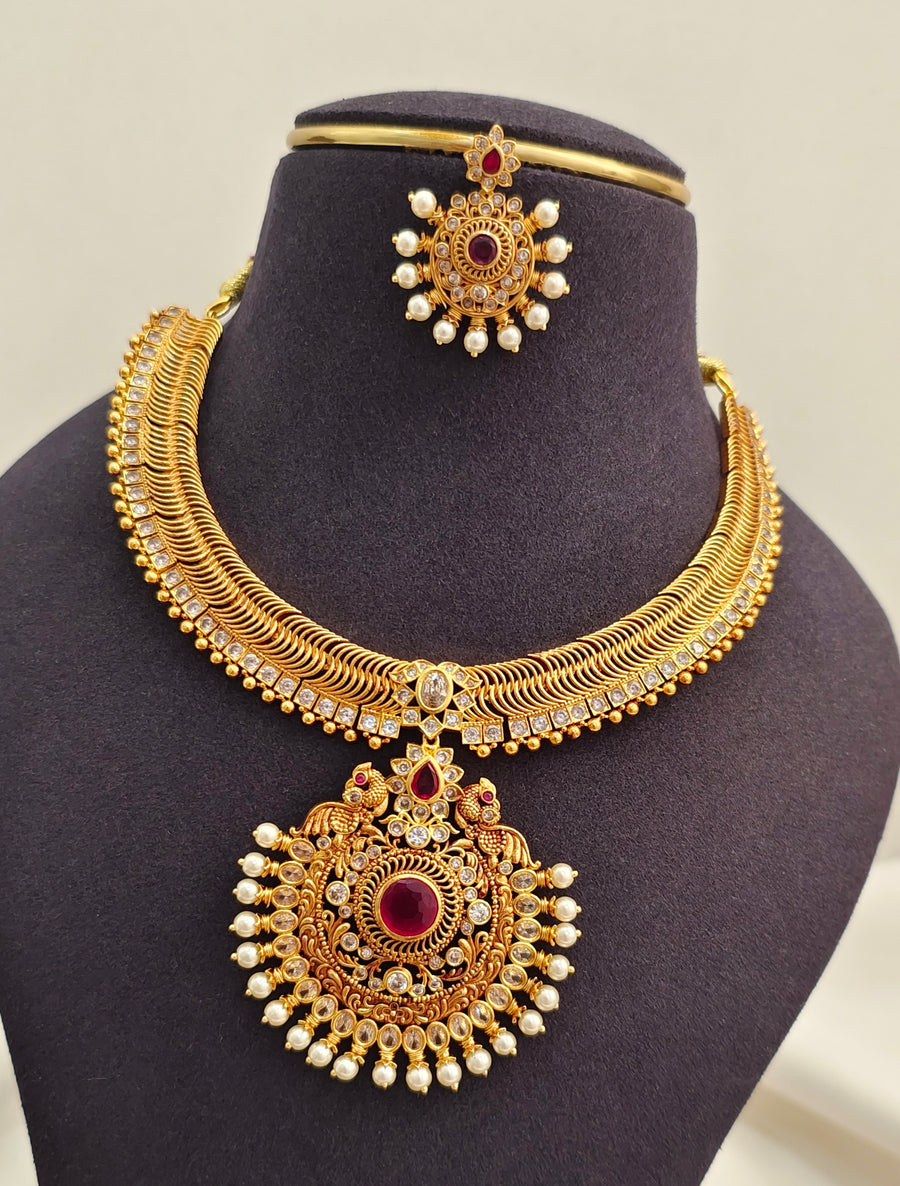 Jalebi Vintage Neckset 2