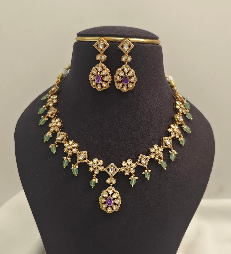 Moissanite Neckset