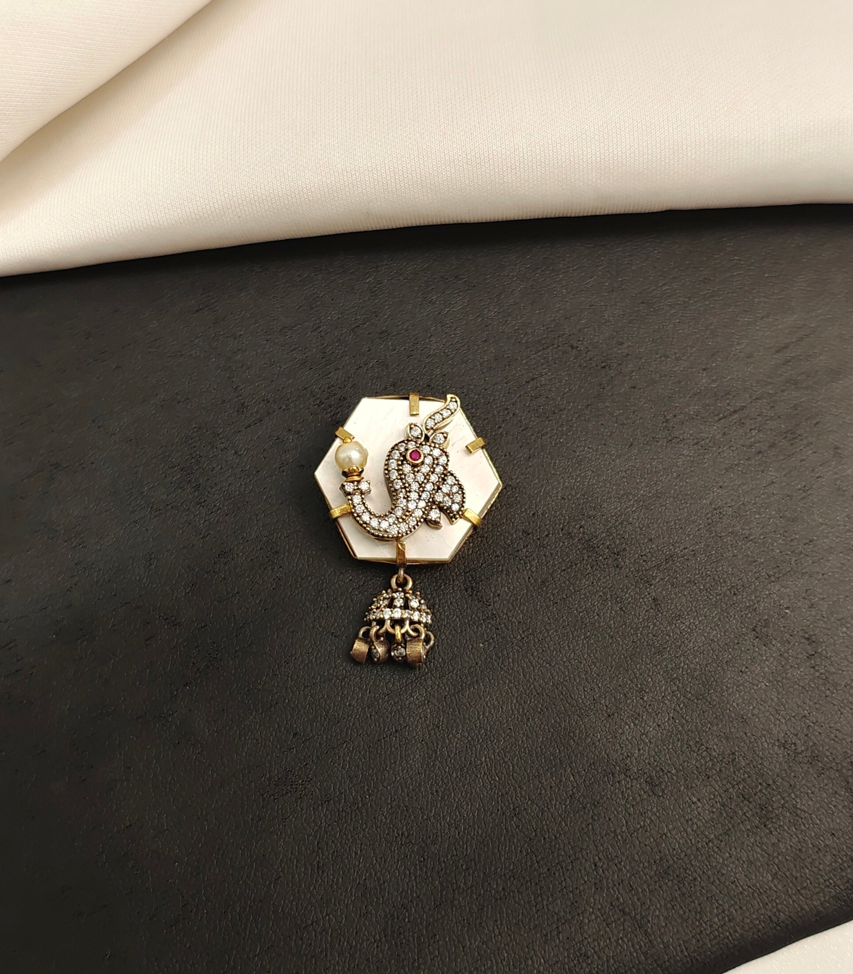 Doublet Ganesh Pendent