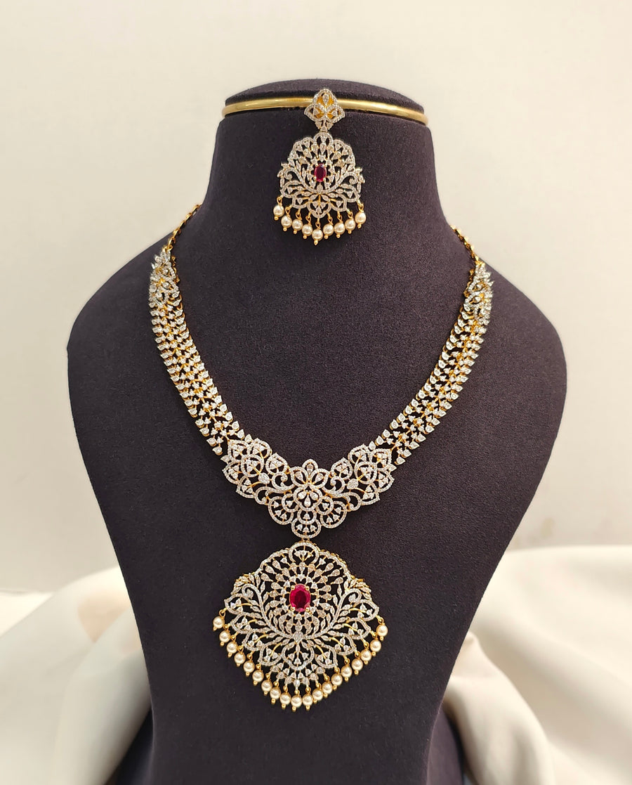 Diamond Look Necklace