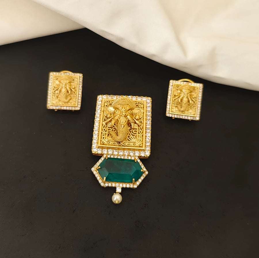 Doublet Ganesh Pendent