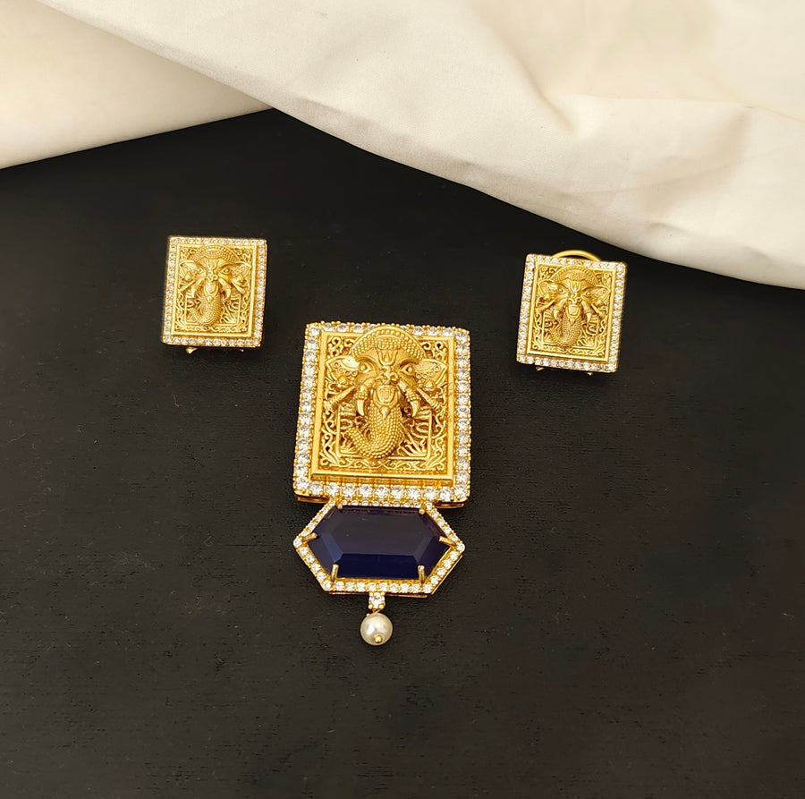 Doublet Ganesh Pendent