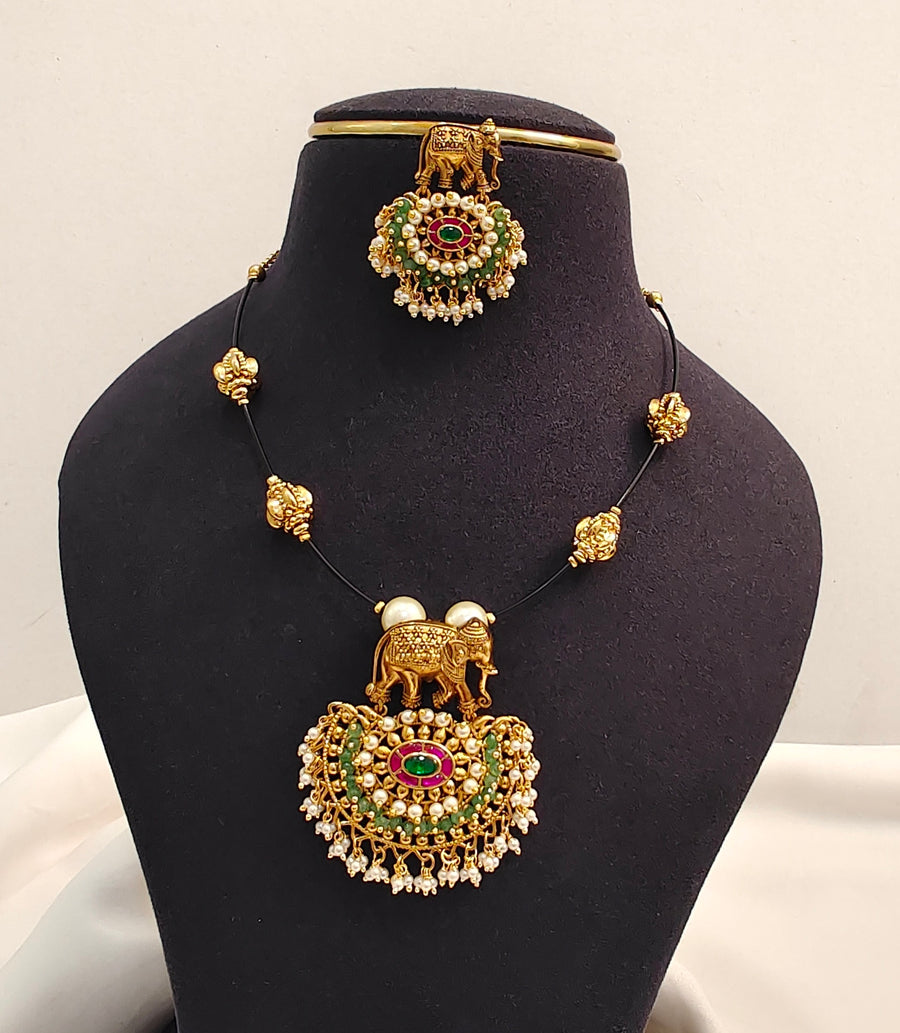 Gold Inspired Statement Set