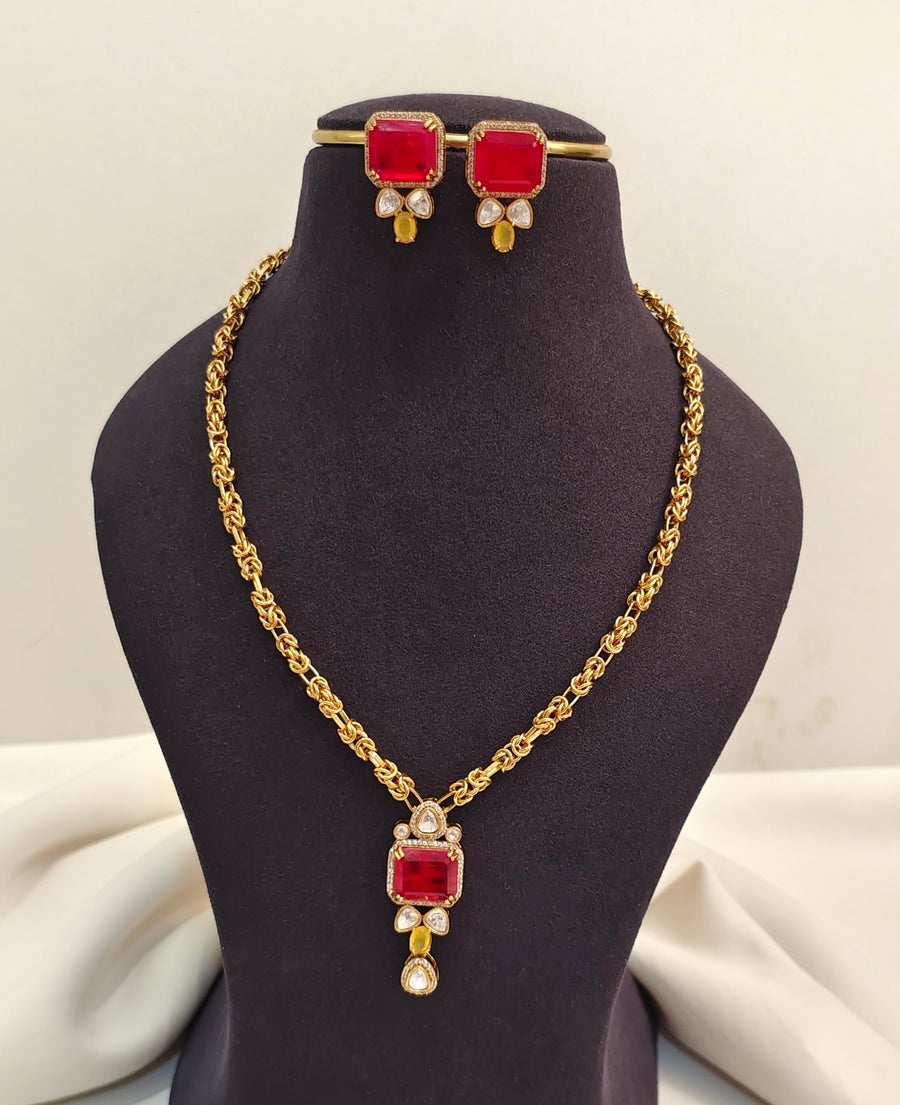 Moissanite Doublet Chain