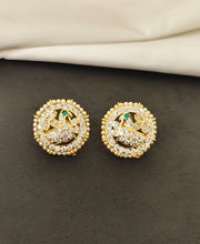 Peacock Studs