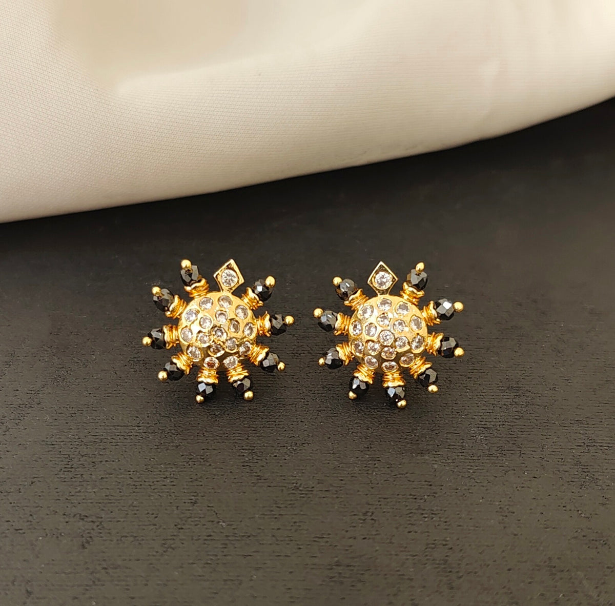 Black Tortoise Studs