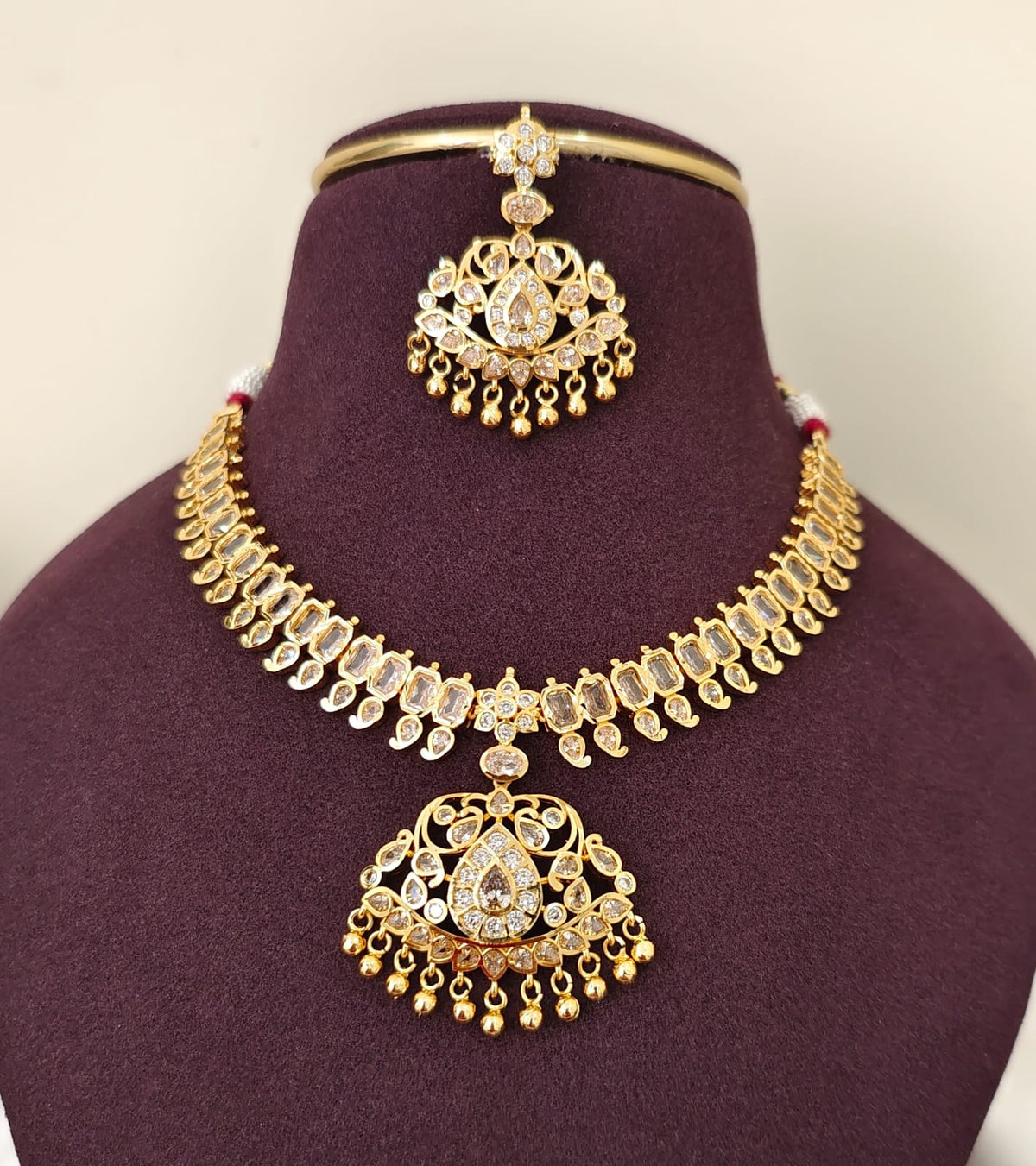 Vintage Kasu Necklace Set