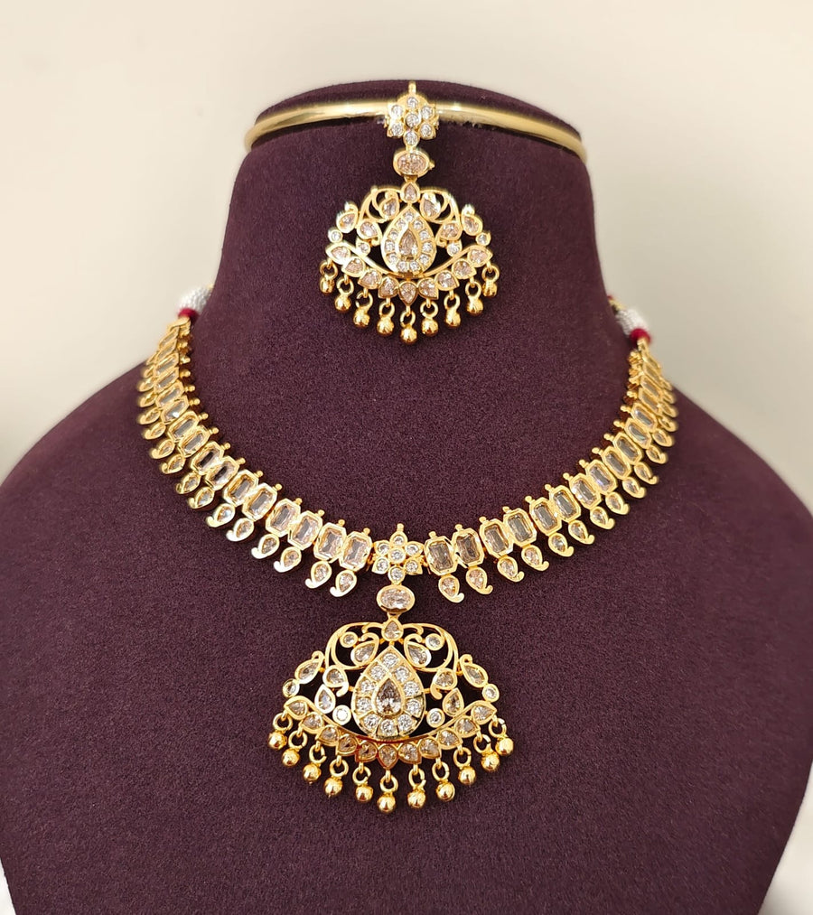 Vintage Kasu Necklace Set