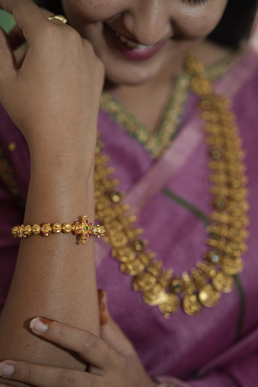 GOLD INSPIRED KADA PAIR 2.6