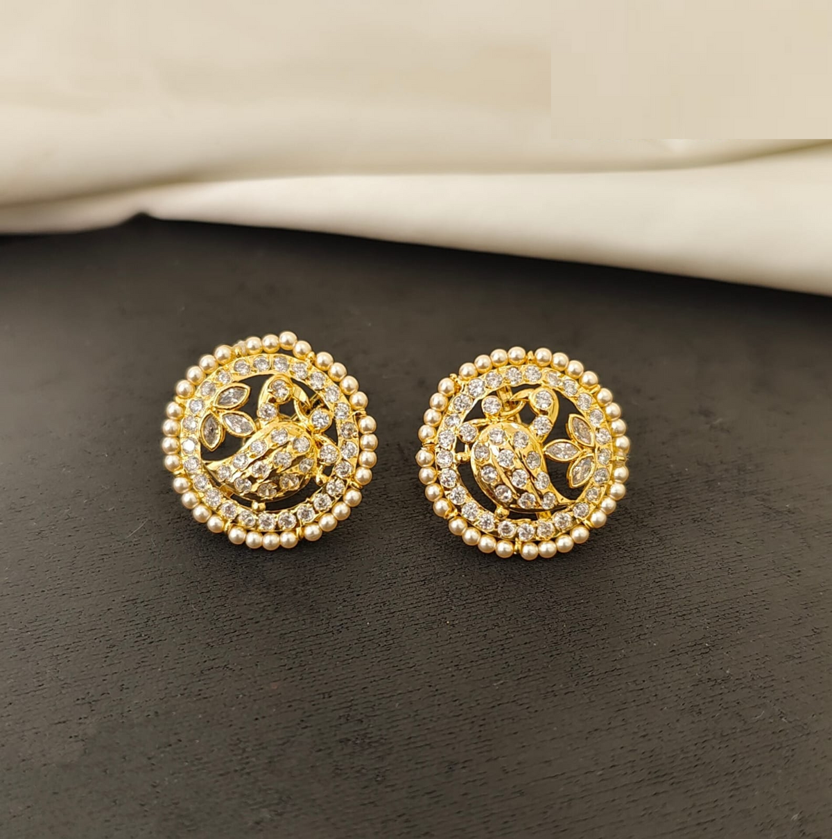 Peacock Studs