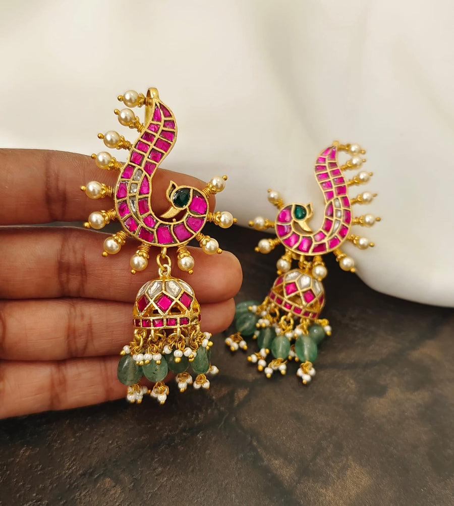 Jadau Earrings
